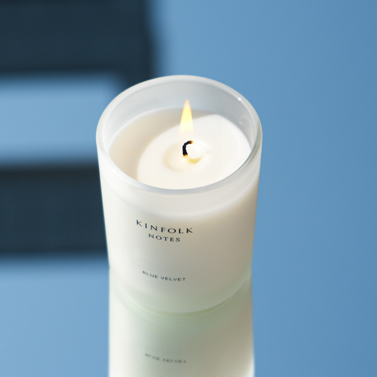 【ミニキャンドル】ブルーベルベット